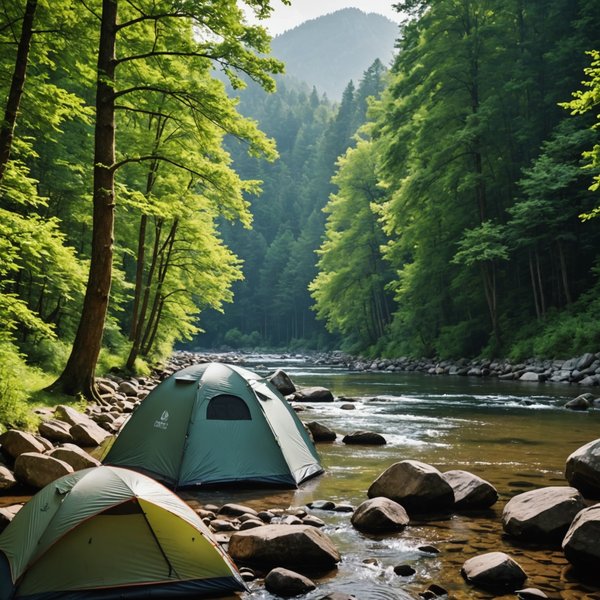Comment organiser un camping pour une expédition de pêche en rivière?